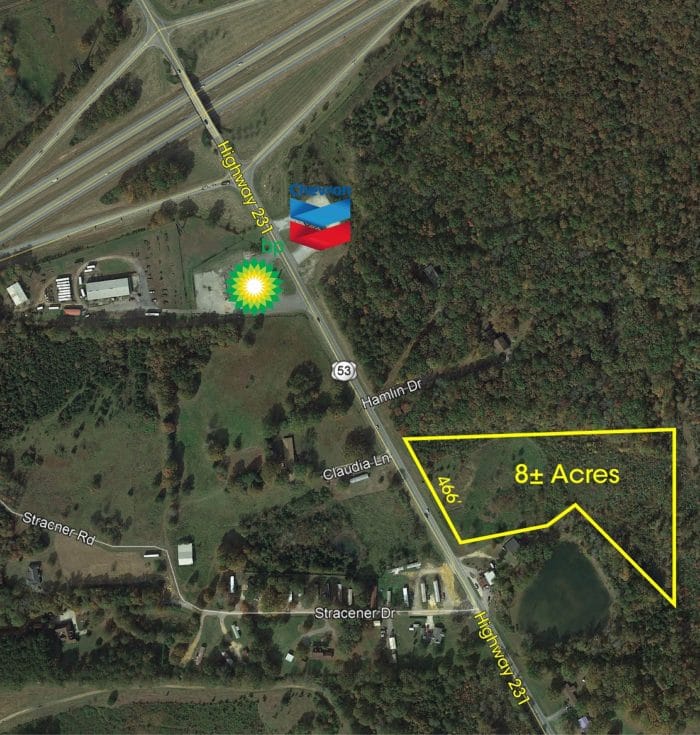 8 Acres of Land for Sale in Ashville, AL