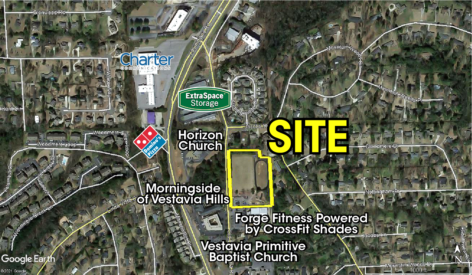 Vestavia Hills Zoning Map Vestavia Hills - 2221 Old Columbiana Road - Southpace Properties