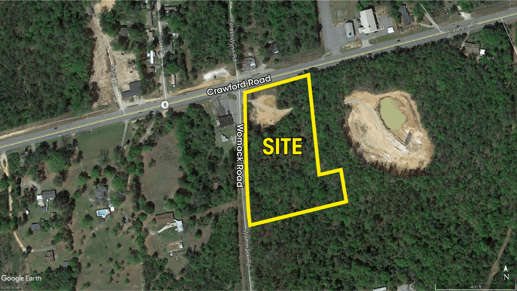5.22 Acres For Sale on Womack Road in Phenix City, AL