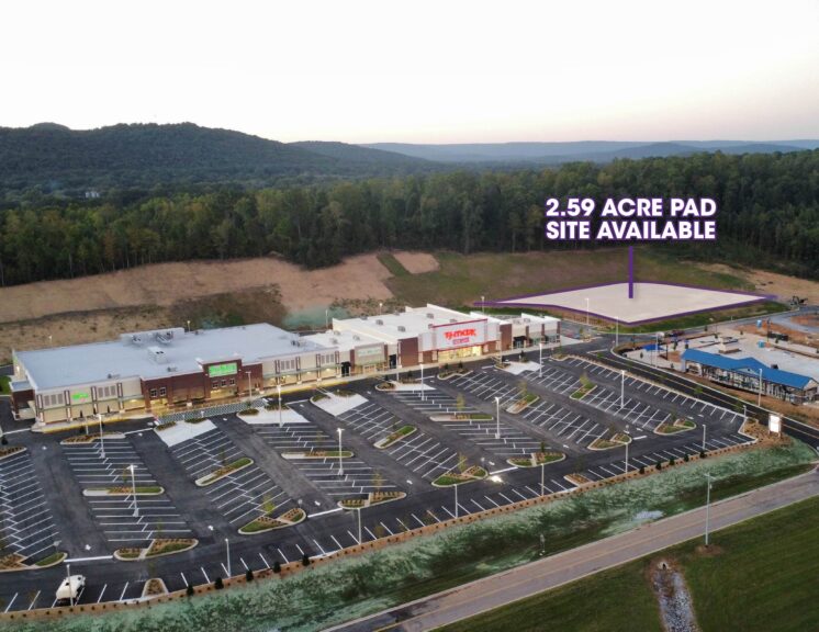 Shops of Scottsboro 2.59 Pad Site Available