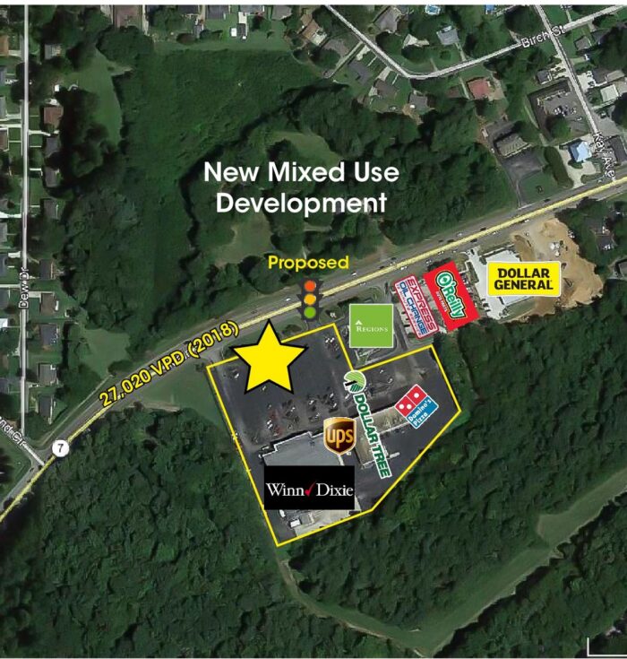 Trussville Marketplace Outparcel Pad Available for Ground Lease