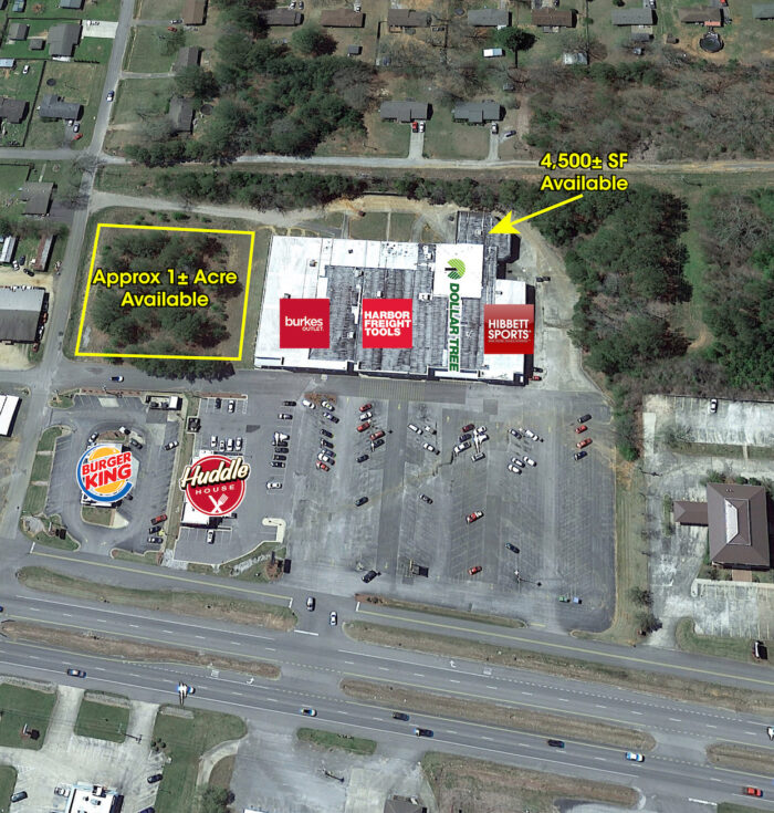 Russellville Marketplace Retail Space Available