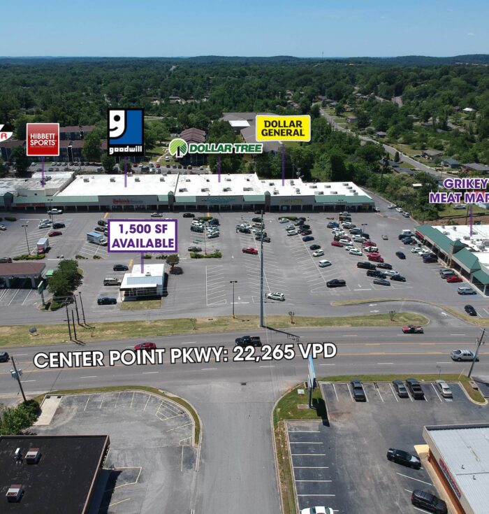 Center Point Shopping Center Outparcel Available For Lease